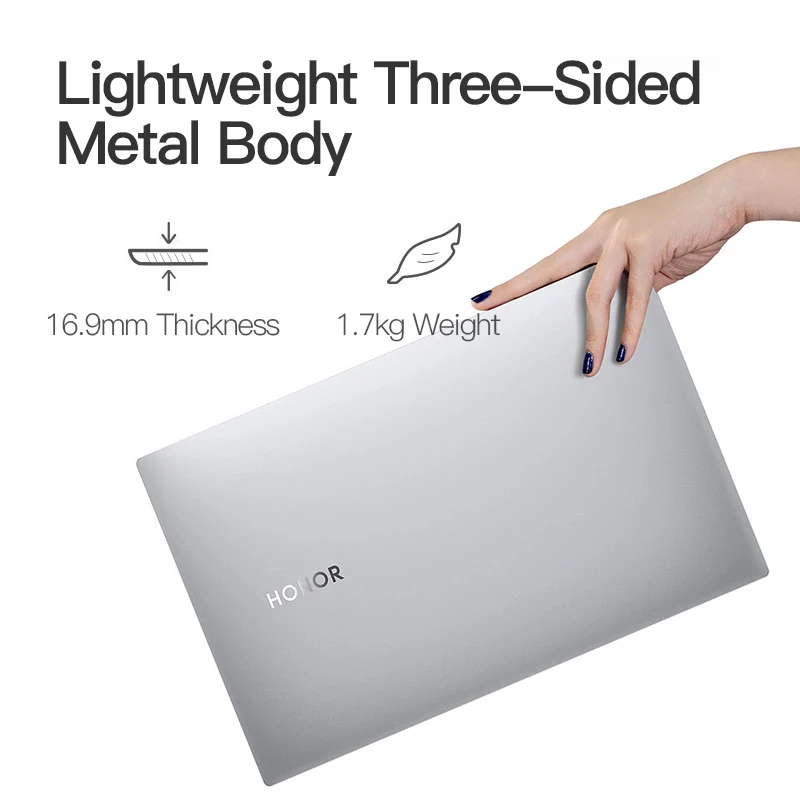 Ноутбук HONOR MagicBook Pro 15 6-дюймовый ноутбук компьютер AMD Ryzen R5-3500H/R7-3750H 8 ГБ/16 ГБ DDR4 16 1 Гб