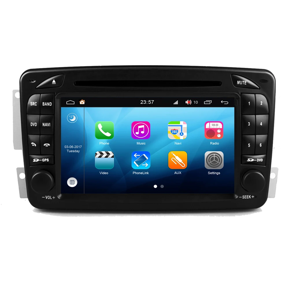 RoverOne Android 8 0 ядерный автомобильный радиоприемник DVD GPS для Mercedes W210 W203 W168 W170 C209 W209 C208