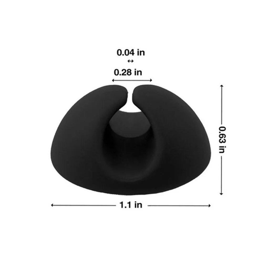 Зажимы для кабелей 20 шт./компл. органайзер настольное устройство хранения