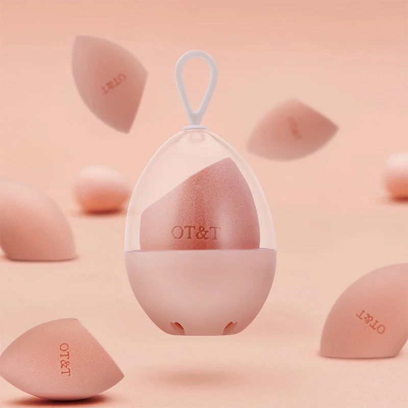 

New Beauty Egg Set Gourd Water Drop Puff Makeup Puff SetColorful Cushion Cosmestic Sponge Egg Tool Wet and Dry Use