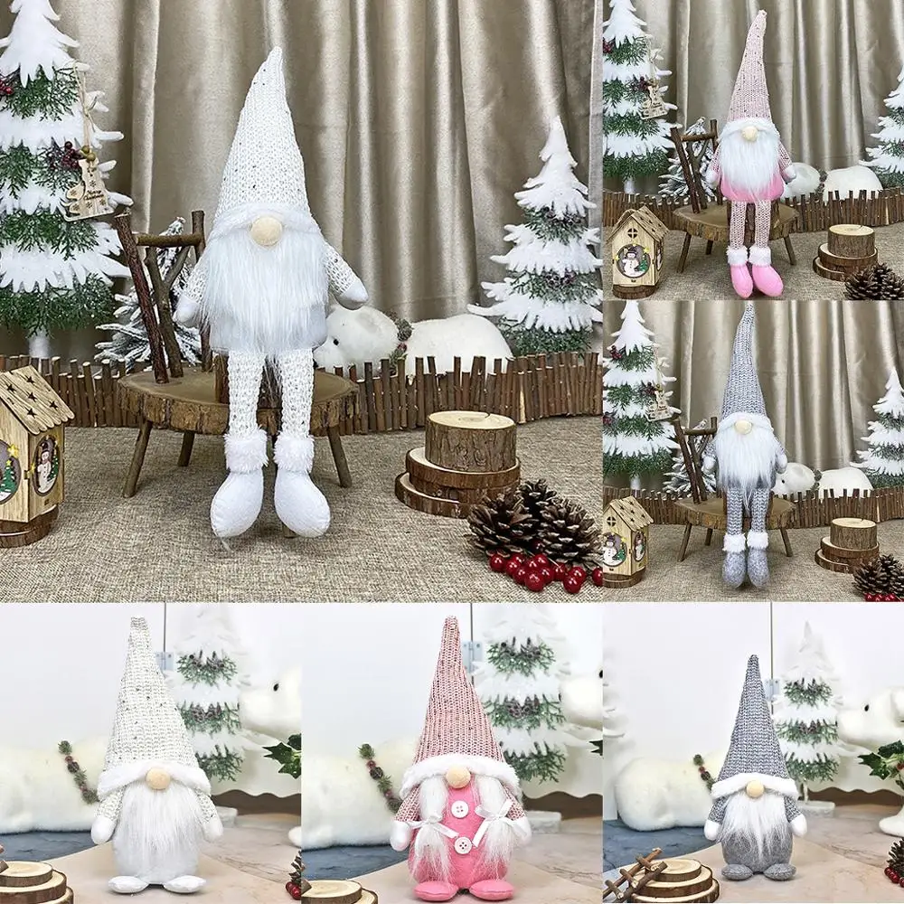 FENGRISE Рождественская безликая кукла искусственная для дома Рождественское