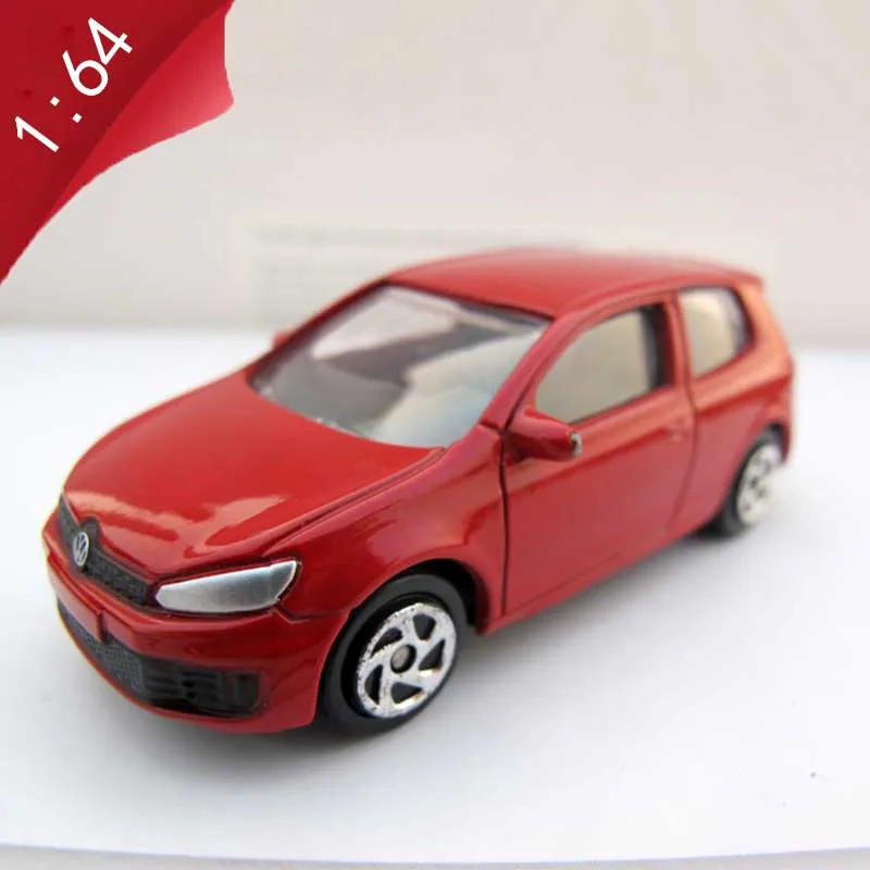 1:64 пропорциональная модель автомобиля golf GTI из сплава литой под давлением для