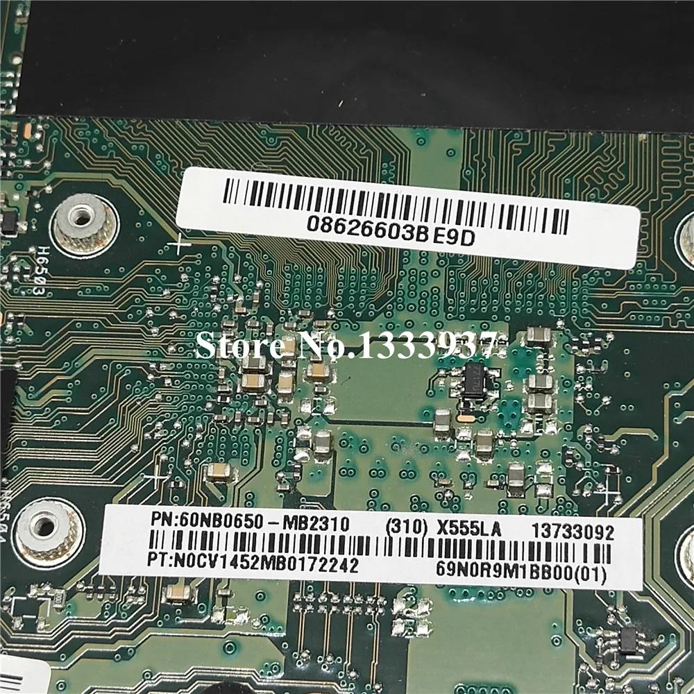 X555LD Материнская плата ноутбука I7-4510U SR1EB 3 1 для ASUS X555LA X555LF X555LJ X555L X555 материнская |
