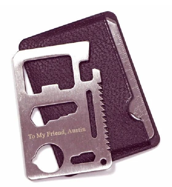 Персонализированный швейцарский нож из нержавеющей стали многофункциональный