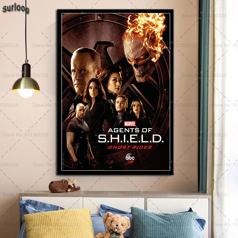 Агенты S.H.I.E.L.D. Горячая Распродажа Плакаты для ТВ-шоу художественная настенная