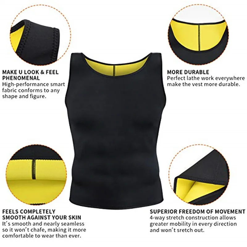 CXZD пояс для похудения живота Для мужчин жилет Body Shaper сжигание жира на животе Вес