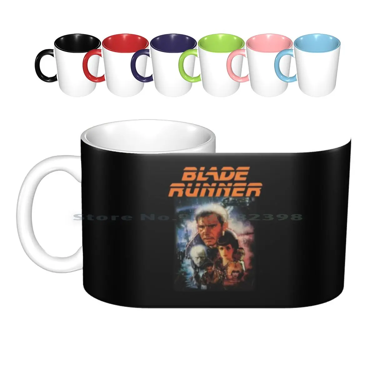 

Blade Runner Shirt! Ceramic Mugs Coffee Cups Milk Tea Mug Blade Runner Phillip K Dick Film Obscure Sci Fi Vintage Retro Science