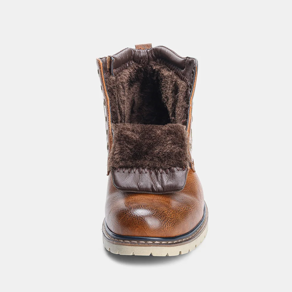 

41-46 Men's winter shoes warm 2020 Comfortable Non-Slip men snow boots