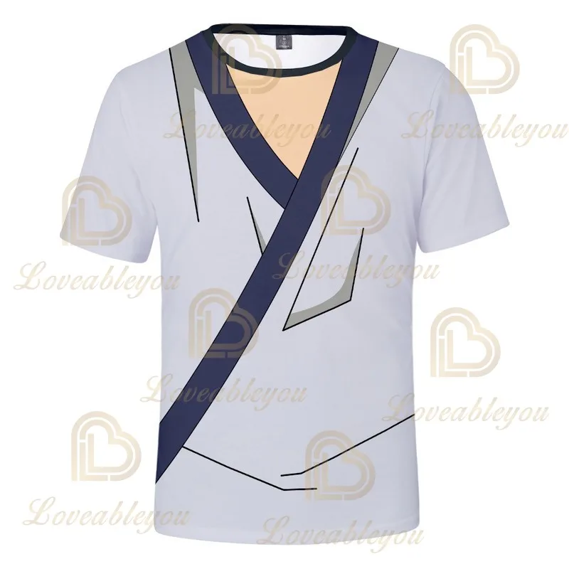 

3d T Shirt Anime Print Summer New Short Sleeve Fashion Hip Pop Streetwear Cool Tshirts Women Men Couple Tops