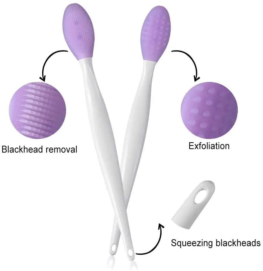 5/10 шт. двусторонняя маска для удаления черных точек щетка чистки портативный