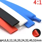 Термоусадочная трубка с клеем 4:1, 1 метр, 4, 6, 8, 12, 16, 20, 24, 32, 40, 52 мм