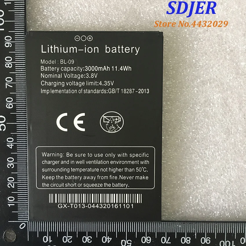 

100% Новинка Чехол-книжка для THL T9 Pro 3000 мА/ч, Батарея BL-09 для THL T9 Pro мобильных телефонов смартфонов Замена Батарея