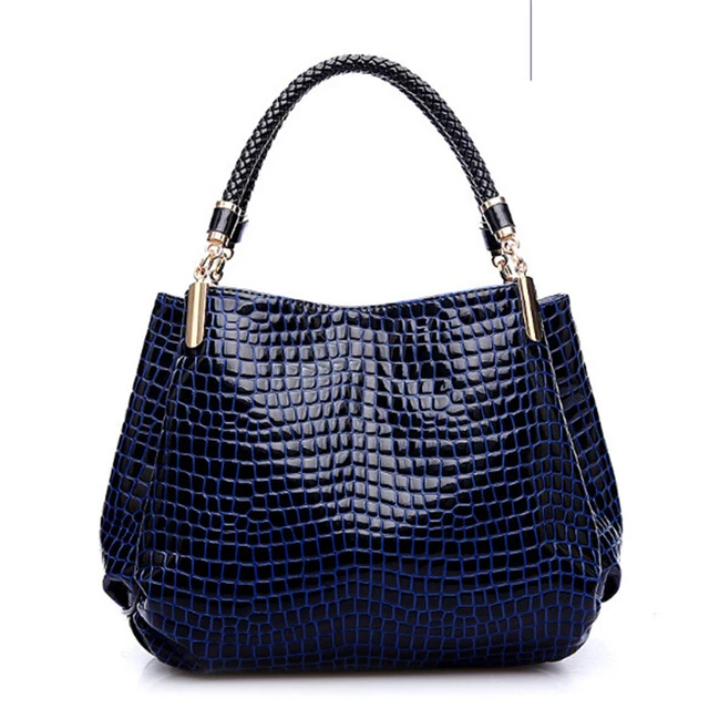 Famous Designer Brand Bags Women Leather Handbags 2021 Luxury Ladies Hand Bags Purse Fashion Shoulder Bags Bolsa Sac Crocodile 2