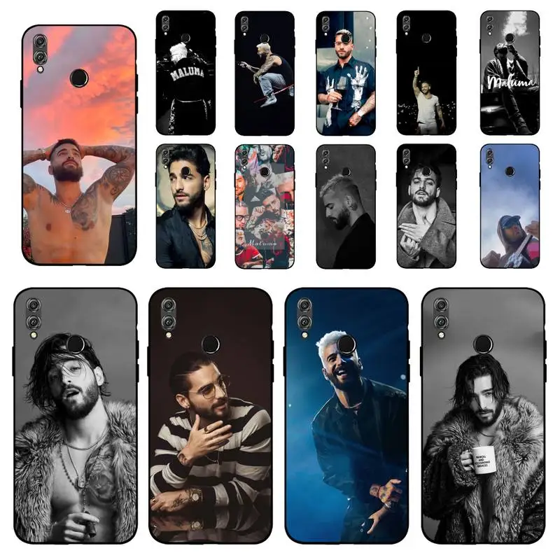 

YNDFCNB Maluma Phone Case for Huawei Honor 10 i 8X C 5A 20 9 10 30 lite pro Voew 10 20 V30