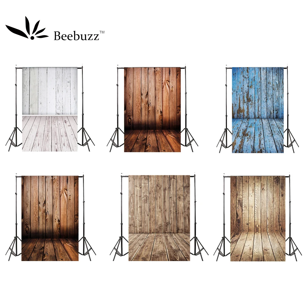 Beebuzz фон для фотосъемки доска деревянный пол и стены простой стиль картина|Фон