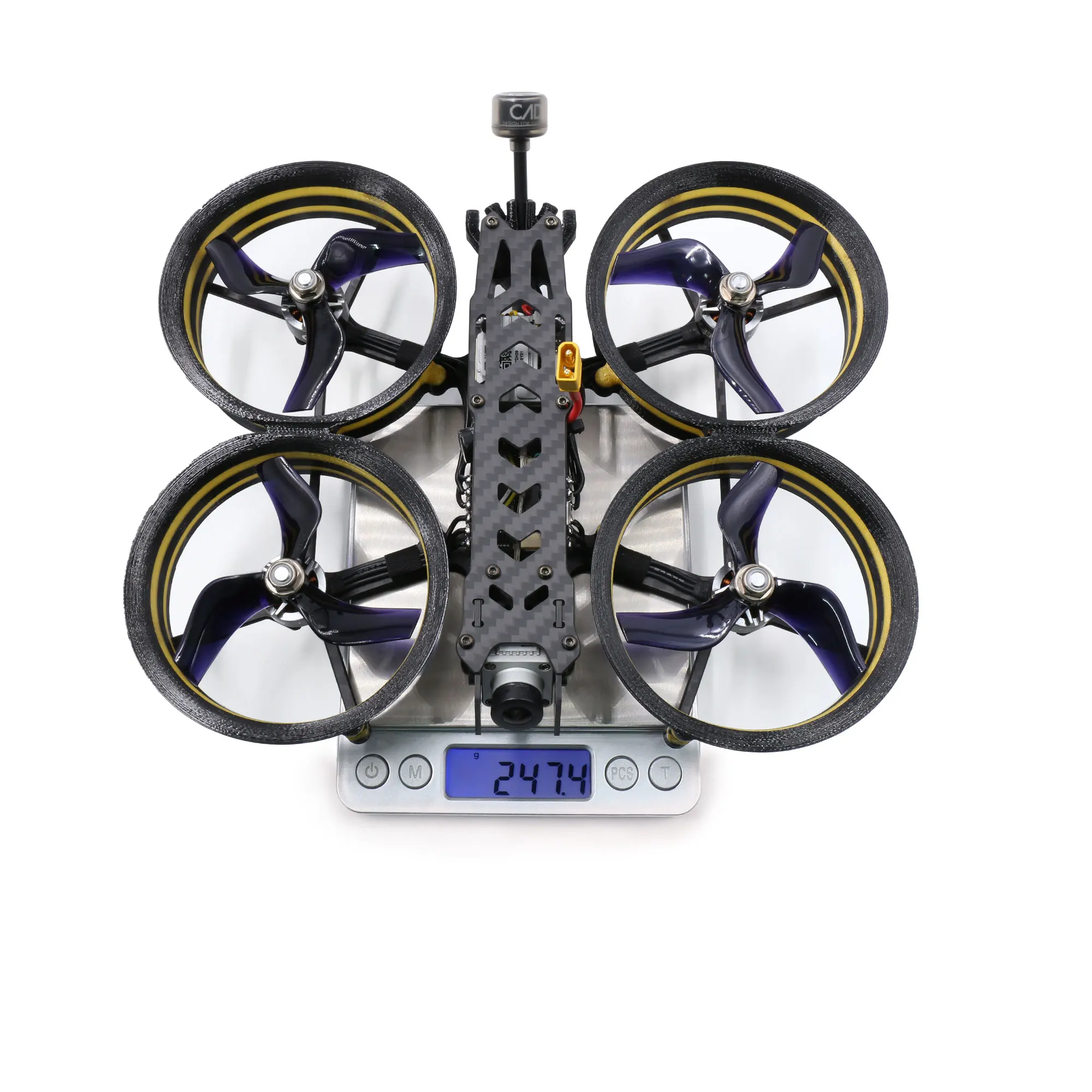 GEPRC CineGO HD и стабильный PRO F4 BLHELI32 35A Caddx Vista цифровой GR1507 3600KV 4S 2800KV 6S 3 дюймов с видом от