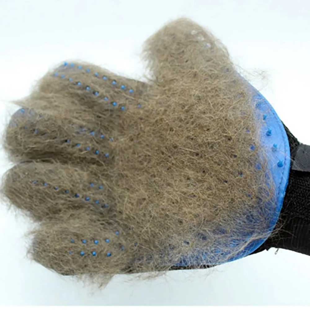 Мягкая силиконовая щетка для домашних животных уход за перчаткой ухода