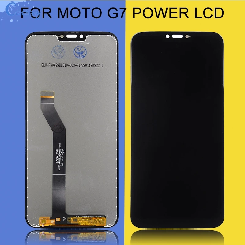 

Catteny 6.2 Inch For Motorola Moto G7 Power LCD Display Touch Screen Sensor Panel Digitizer Assembly Free Shipping With Tools