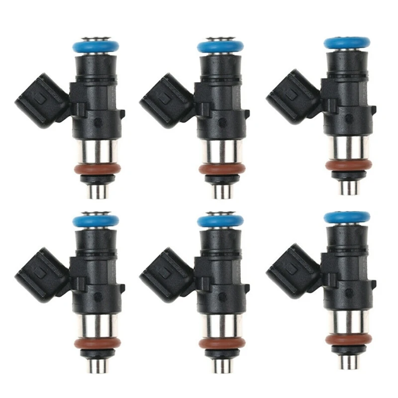 

6Pcs Fuel Injecter/Fuel Nozzle For Mazda CX-9 Lincoln MKZ For Ford Edge 3.5L 0280158091 ZZJ1-13-250A