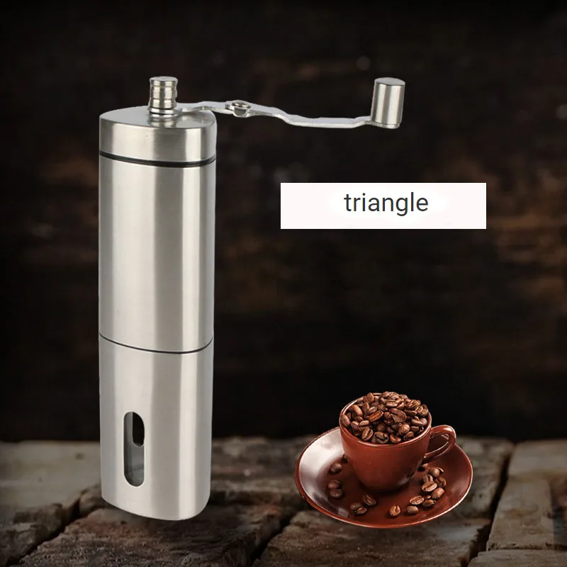 Модный треугольный бытовой ручной измельчитель из нержавеющей стали для