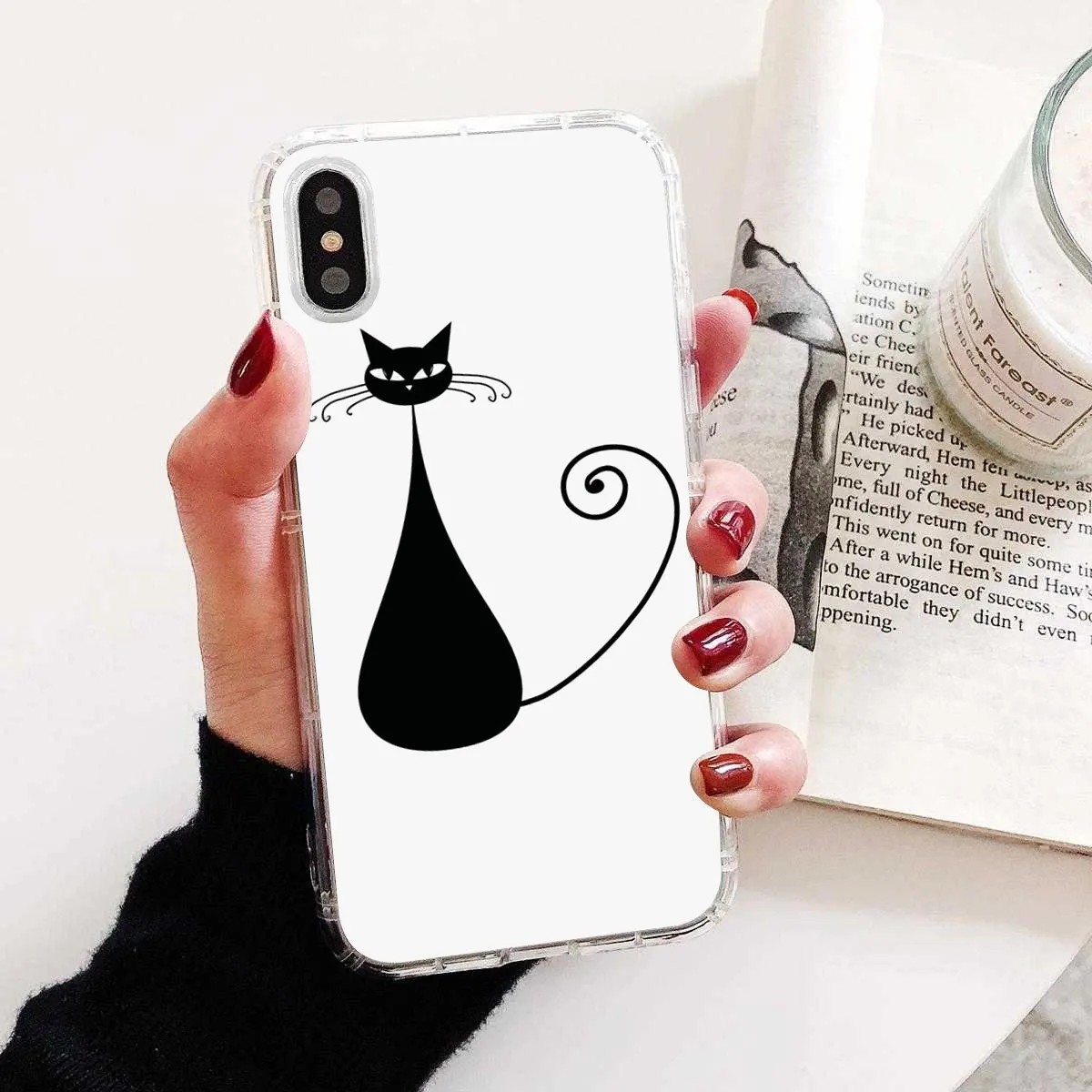 Купите силиконовый чехол для телефона с милым котиком Samsung Galaxy Note 2 3 4 5 8 9 S2 S3 S4 S5 Mini