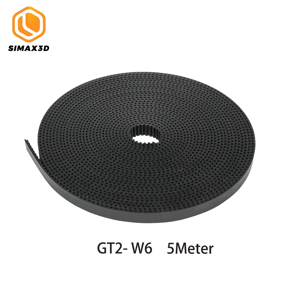 SIMAX3D 1 шт. 3d Принтер Комплект запчасти GT2 6 мм Ширина ремня ремень Rubbr шлифовальный