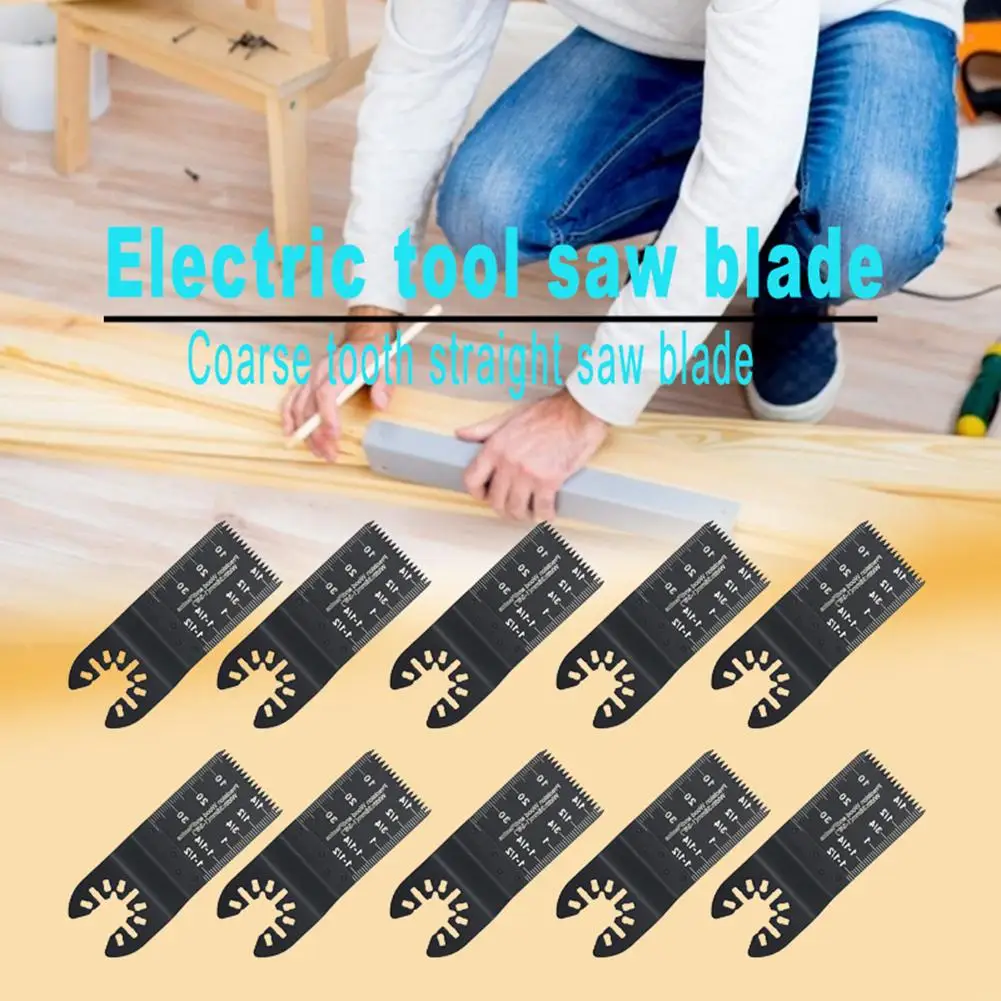 

10pcs Oscillating Multi Tool Saw Blades Wood Cutting Dics for Renovator Power Tools for Fein Dremel Electric Tools Accessories