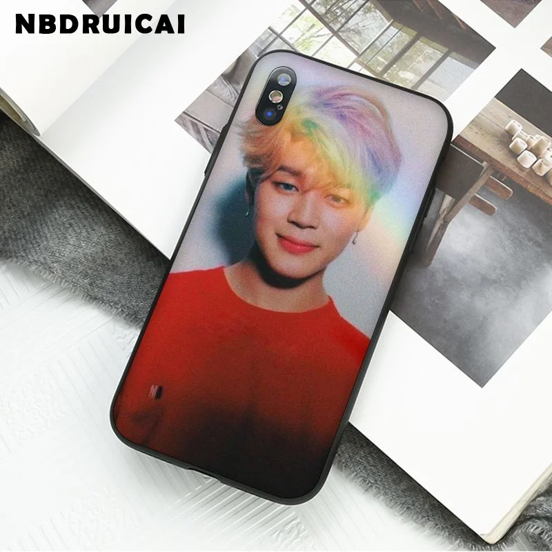 

NBDRUICAI KPOP Jin SUGA j-hope RM Jimin V JungKook Phone Case Cover for iPhone 11 pro XS MAX 8 7 6 6S Plus X 5 5S SE XR case