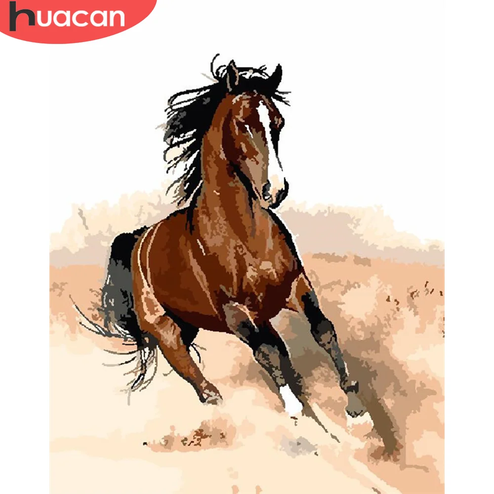 

Набор для рисования по номерам на холсте «Лошадь»