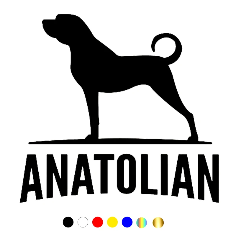 

CS-10553# Vinyl Decal Anatolian Shepherd Car Sticker Waterproof Auto Decors on Truck Bumper Rear Window