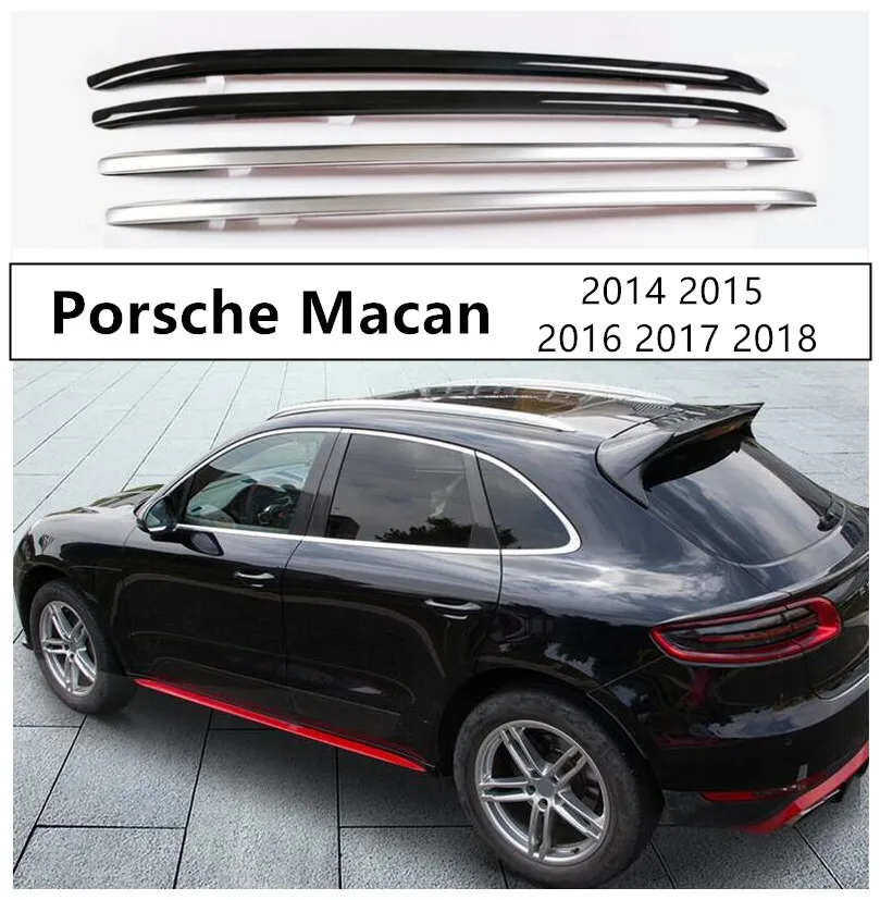 

Багажники на крышу, багажник для Porsche Macan 2014, 2015, 2016, 2017, 2018, высококачественные аксессуары для модификации автомобилей из алюминиевого сплава