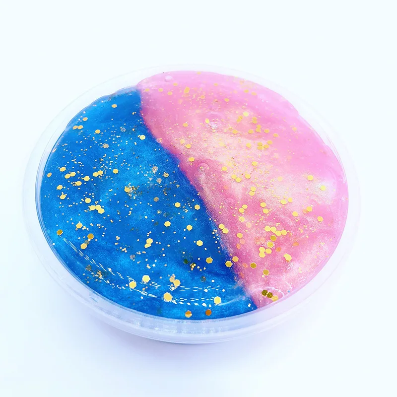 Новый стиль Звездное небо пушистый слайм Goo самодельная воздушная мягкая глина