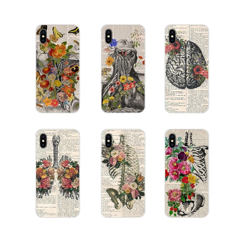 Чехол для сотового телефона с изображением анатомии человеческих цветов Xiaomi Redmi