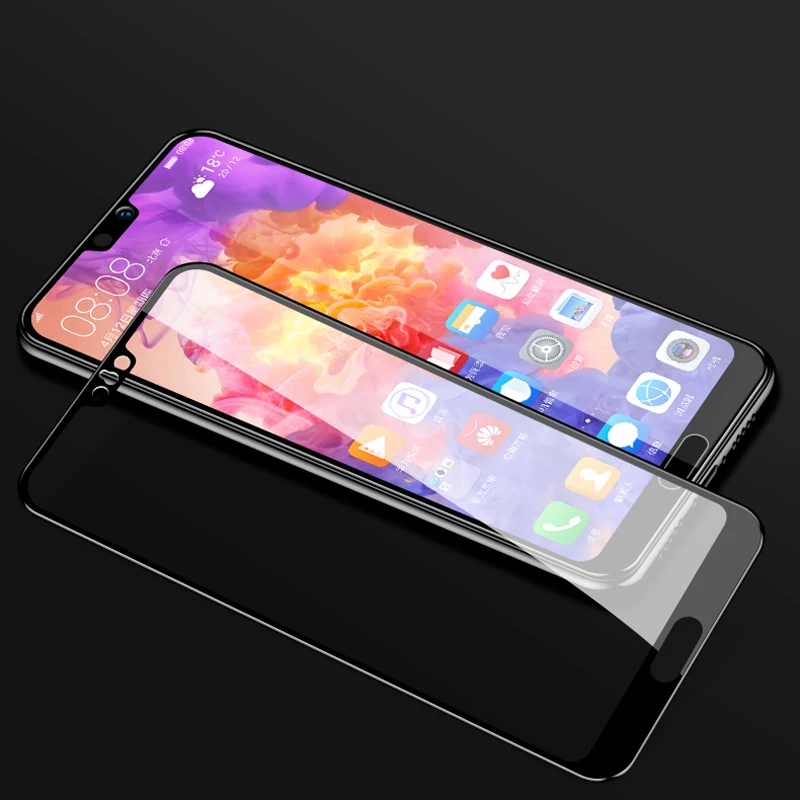 9D защита экрана закаленное стекло для huawei P30 P20 Lite полное покрытие стекло пленка для Honor 8X huawei mate 30 20 Lite стекло