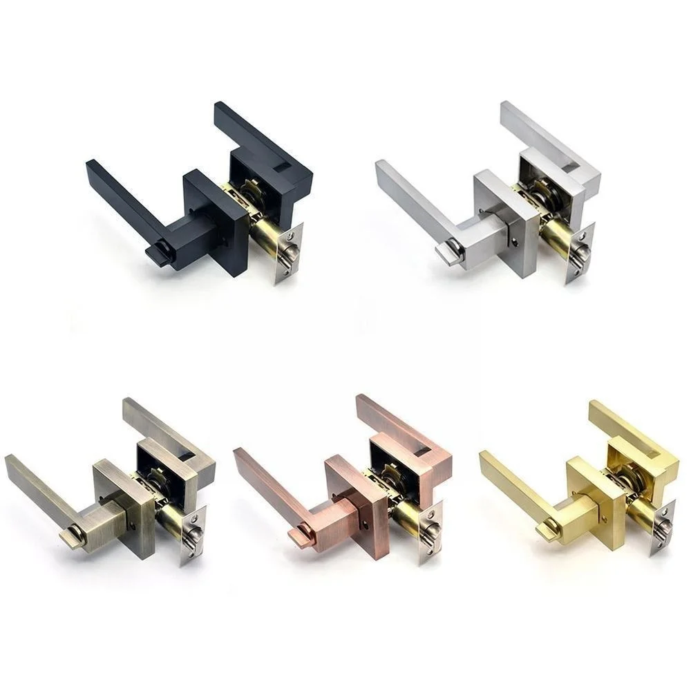 

Bedroom Door Handle Lock Door Handle Lock with Core/latch Safety Responsibility Handle Heavy Duty Lock Set Door Accessories