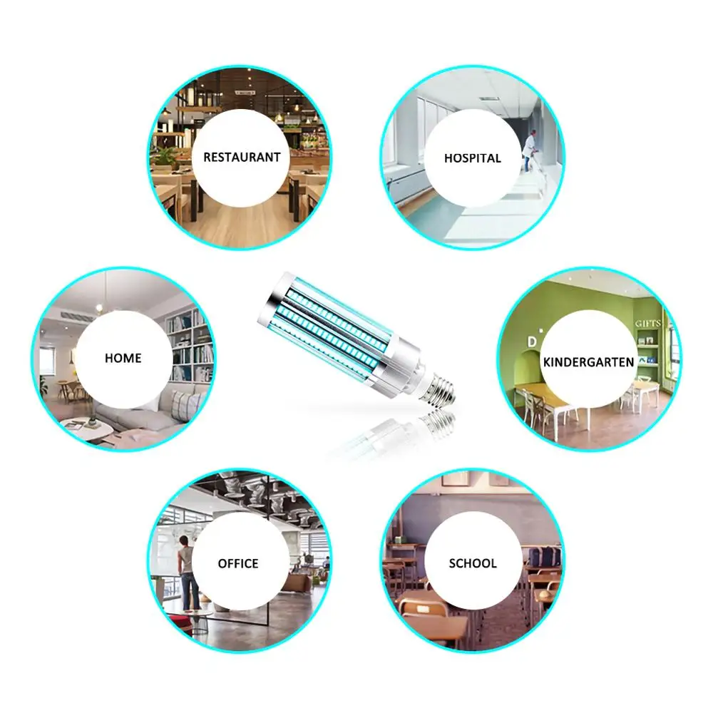 60 Вт Автомобильная УФ лампа кварцевая бактерицидная дезинфекция UVC