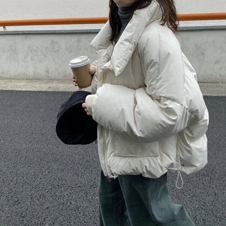 2019 новые зимние брюки Ins Для женщин толстое пальто парки Пальто #638 | Женская