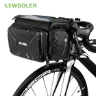 Сумка на руль велосипеда WILD MAN, вместительная водонепроницаемая сумка для горного велосипеда, сумка на багажник