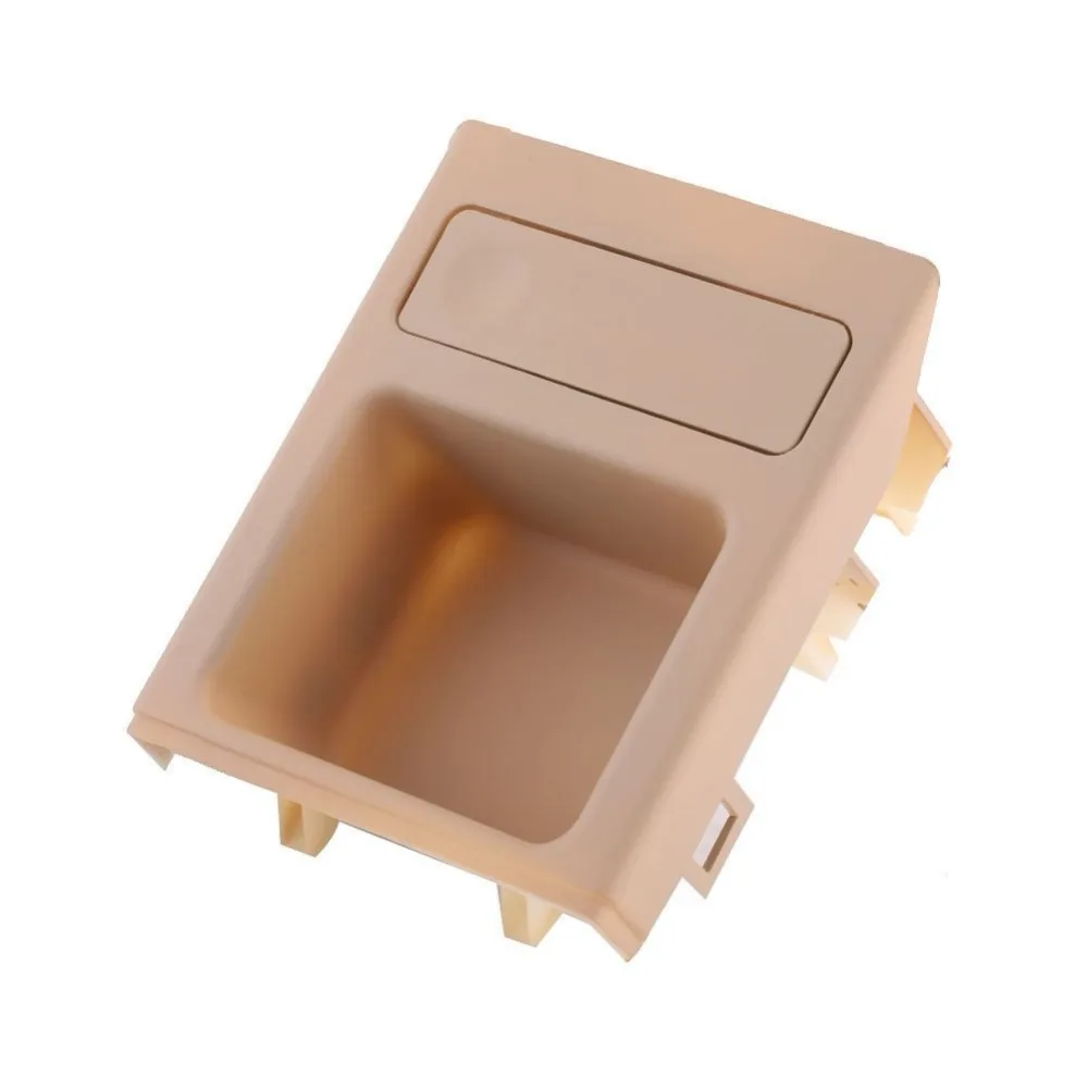 

Brand New Beige Center Console Armrest Coin Box Holder Storage Tray Fit For BMW E46 3 Series 1998-2005