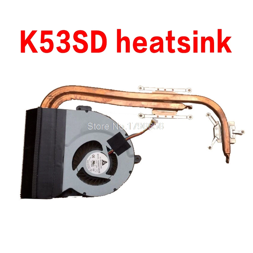 Охлаждающий вентилятор для ноутбука Asus K53 X53 K53S A53S X53S K53SV K53SM K53SJ K53SC K53SD|Кулеры и