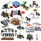 Набор строительных блоков MOC Military WW2 SWAT трехколесный, детские развивающие игрушки, подарок для детей, военная игрушка