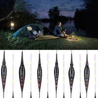 nano smart alarm led light electronic angling accessories fishing float glowing buoy fish bite remind