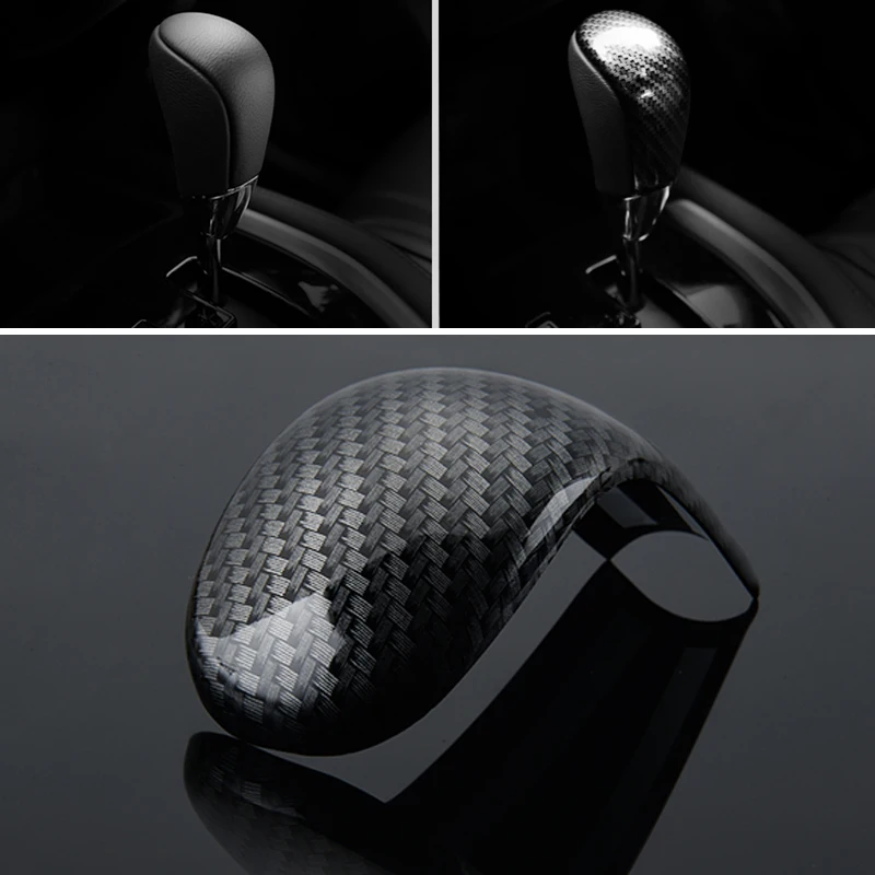 

Fit For Nissan X-Trail Rogue T32 2014 - 2017 ABS Gear shift knob Center Console Gearshift Cover Trim Car Styling Accessories