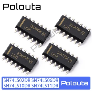 10 Pcs SN74LS02DR SN74LS10DR SN74LS11DR SN74LS06DR SOP14 SMD Chip Acoustic Components Kits Arduino Nano Integrated Circuit