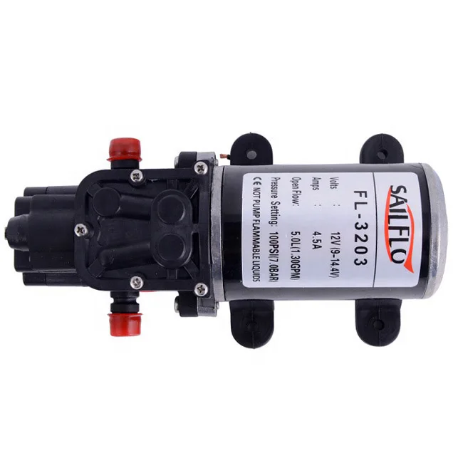 DC 12V 60W микро электрический мембранный Водяной насос автоматический
