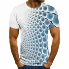 Летняя Трехмерная 3D футболка с вихревым изображением для мужчин и женщин, модная 3D футболка, Милая футболка с коротким рукавом в стиле Харадзюку, хип-хоп