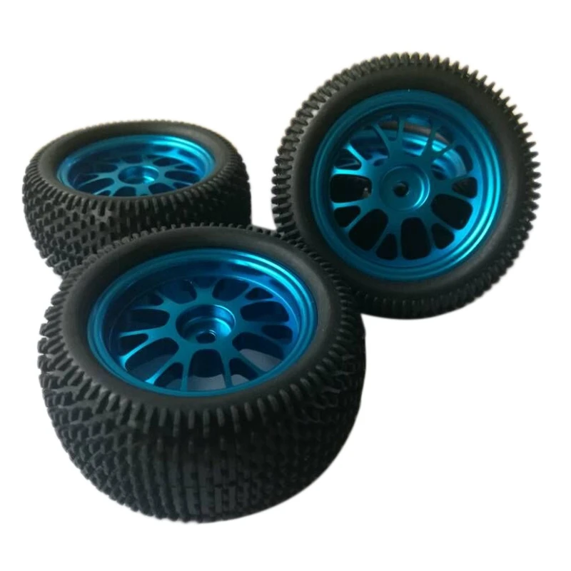 

Metal Y-Wheel Diameter Wheel Wide Tire Suitable for 1/18 A959 A979 A969 Model Auto Parts