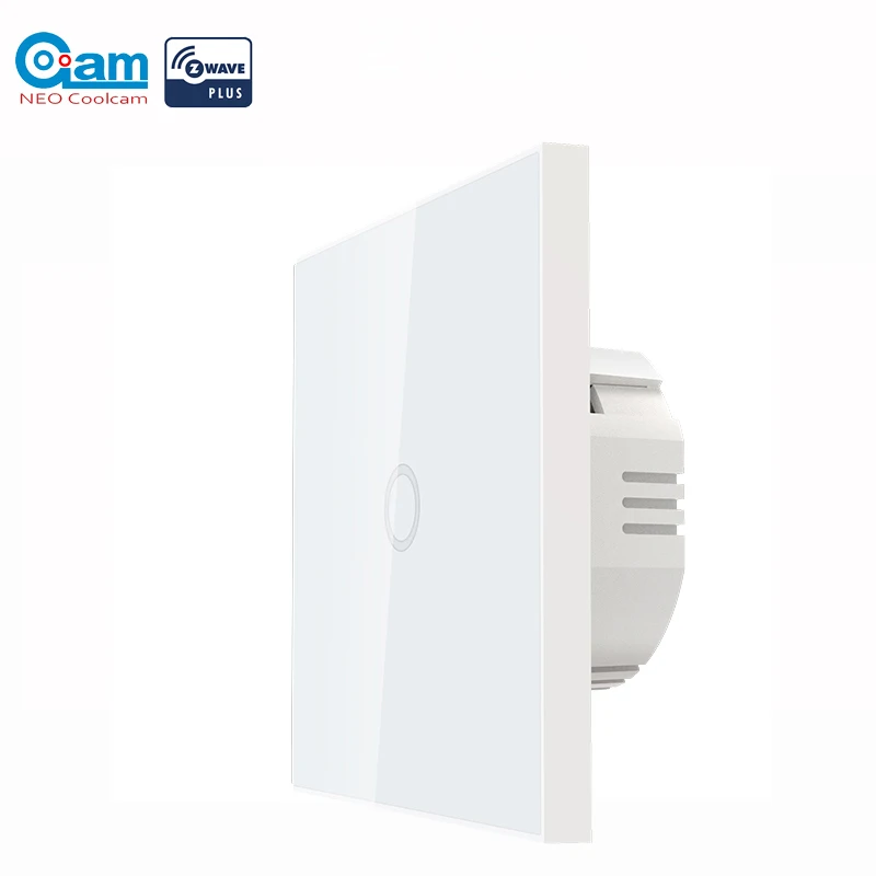 НЕО Coolcam Z-Wave плюс 1CH ЕС настенный выключатель света домашней автоматизации Zwave беспроводной умный пульт дистанционного управления выключатель света
