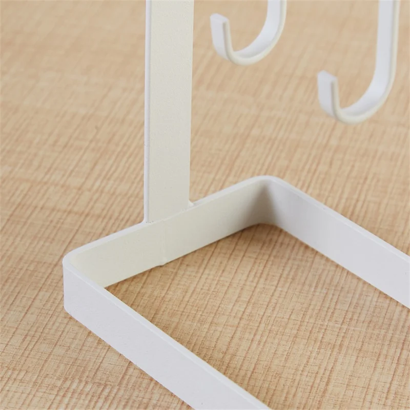 Настольная металлическая стойка для украшений Настольный стеллаж хранения в