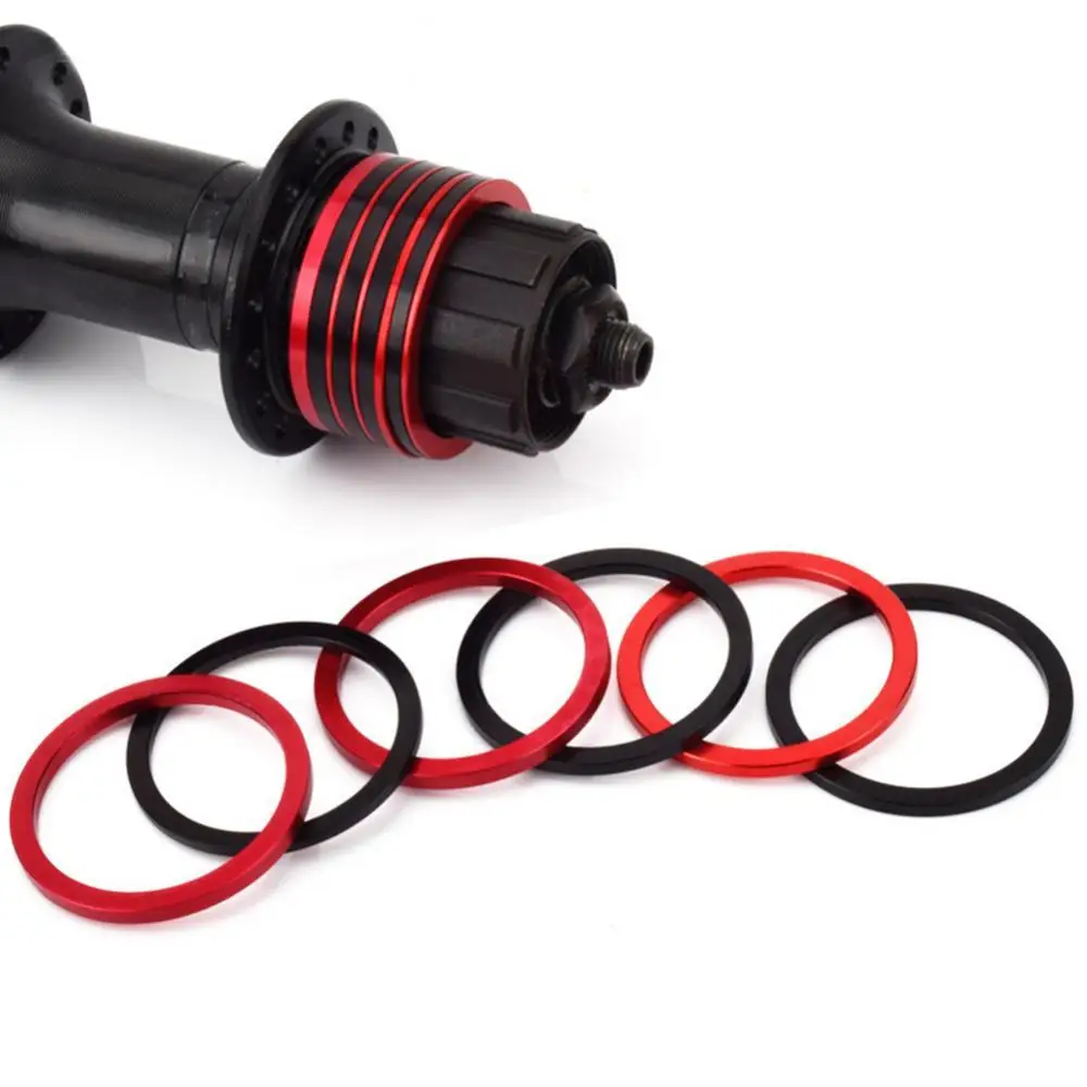 

Bicycle 1/1.5/2/2.5/3mm Grooved Hub Washer MTB Bracket MTB Bike Bottom Bracket Washer Bike Axle Washer Gasket Freewheel Gap